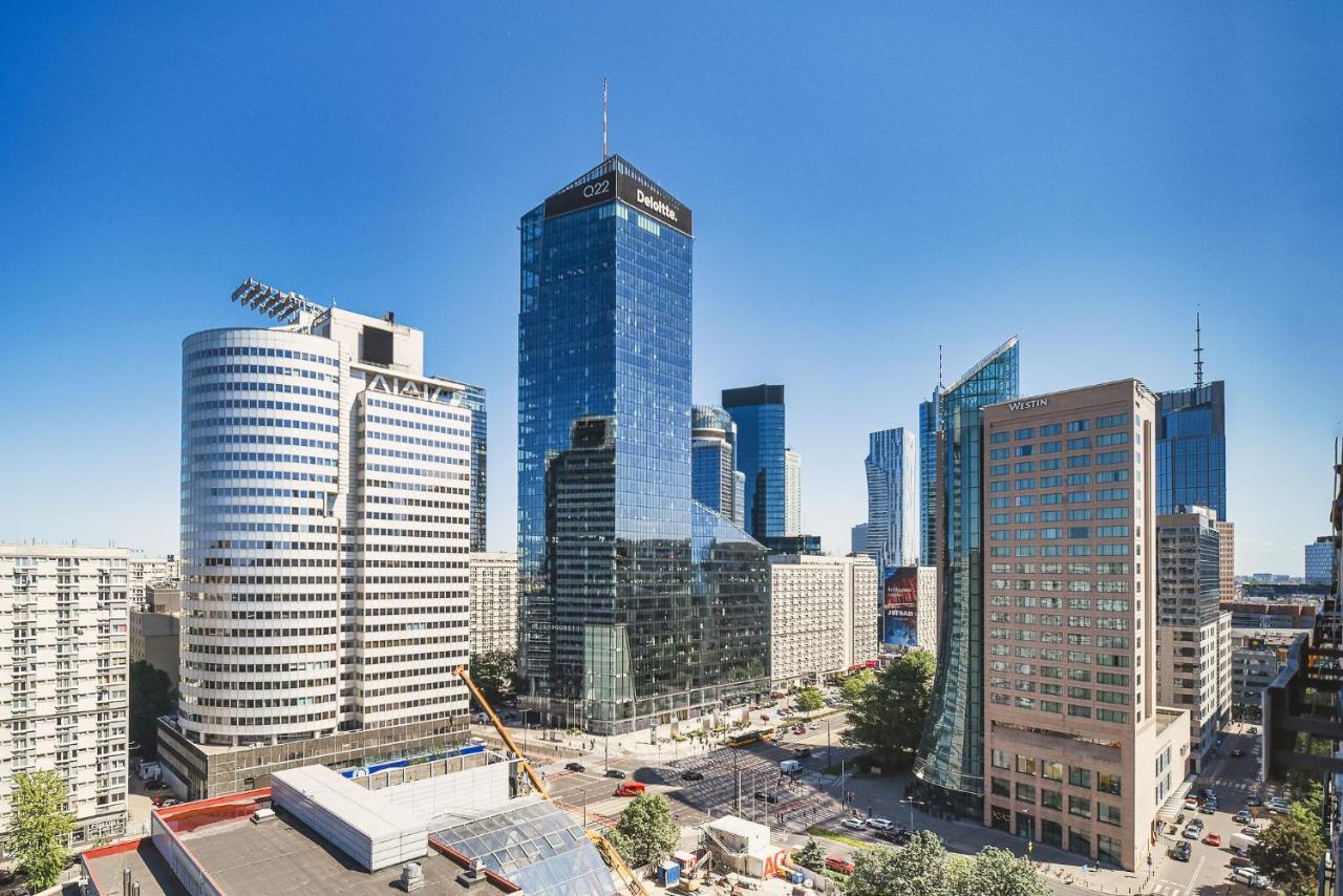 Air-Conditioned Premium Loft Warsaw Skyline Only 900 M To Central Station Zewnętrze zdjęcie