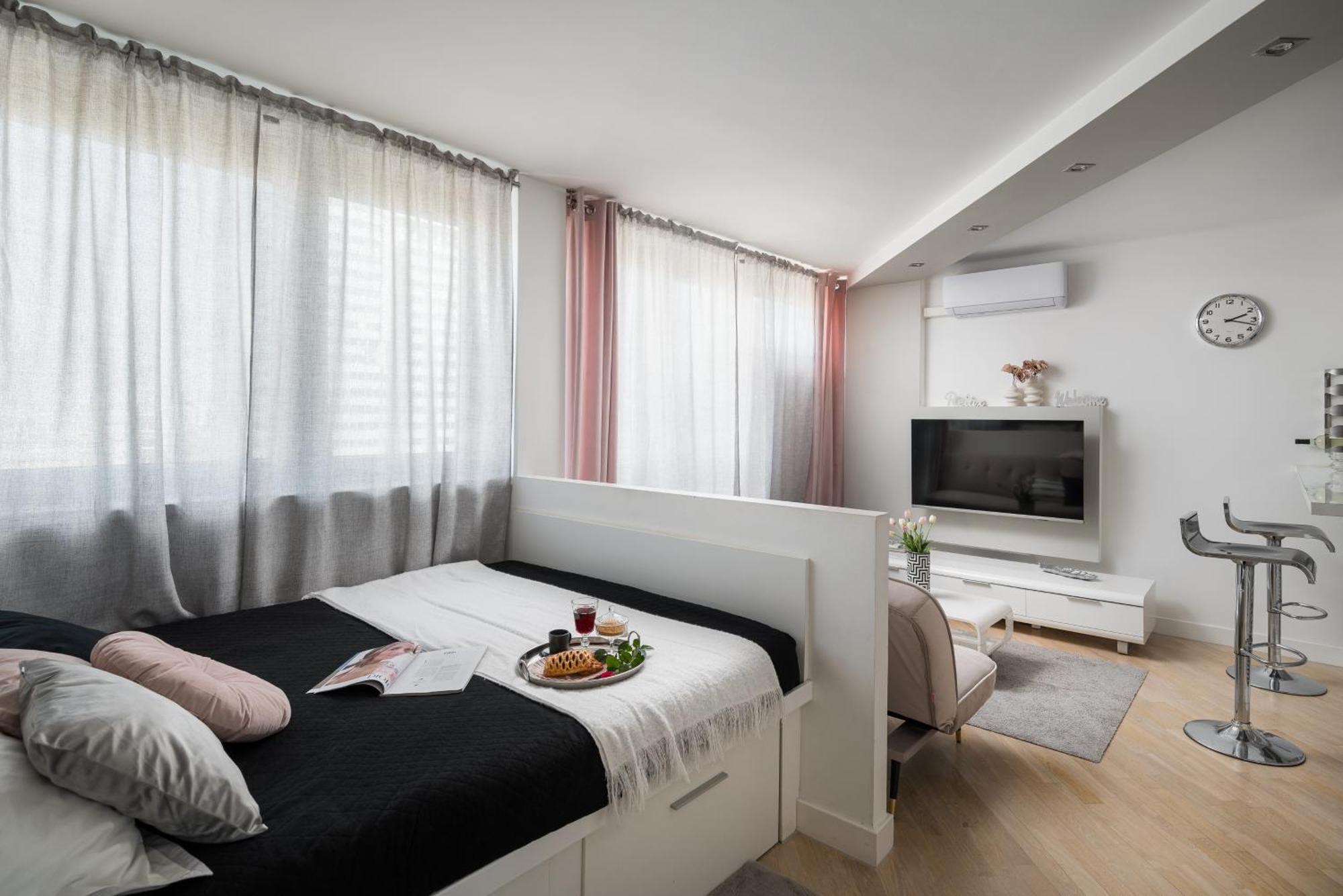 Air-Conditioned Premium Loft Warsaw Skyline Only 900 M To Central Station Zewnętrze zdjęcie